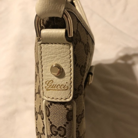 100% Authentic GUCCI Monogram Medium Off White - Picture 4 of 5